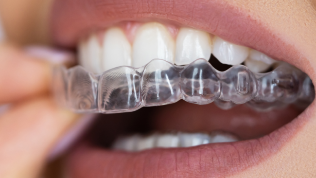 Schienentherapie bei CMD: Knirscherschiene